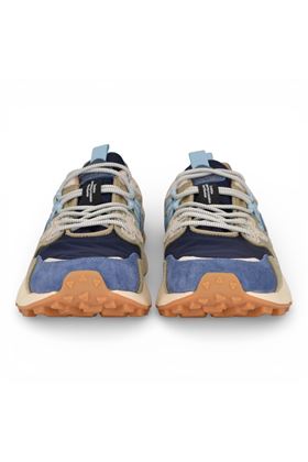 Sneaker donna Flower Mountain in camoscio e tessuto multicolore. FLOWER MOUNTAIN | YAMANO3M-3C11